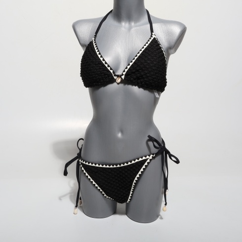 Dámske bikiny GORGLITTER 2dielne vel.L čierna