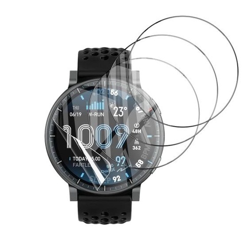 Anoowkoa 4dielna sada ochranných fólií na displej pre Amazfit Active MAX 48mm [netvrdené sklo],