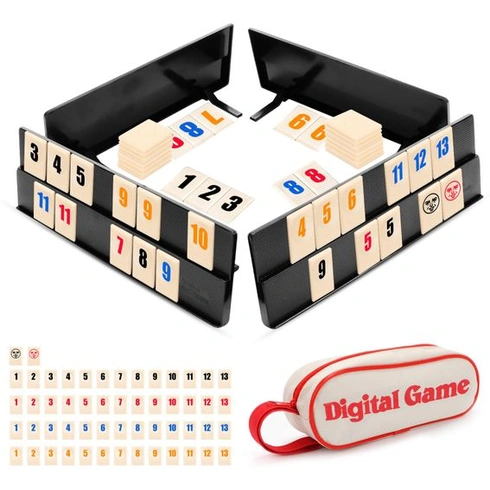Sada žolíkov, cestovná hra Rummy Cup, pre 2 až 4 hráčov, klasická hra