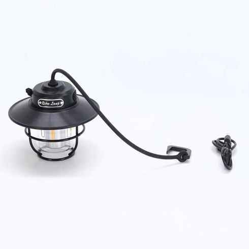 Kempingová lampa Beuaati dobíjacia, retro