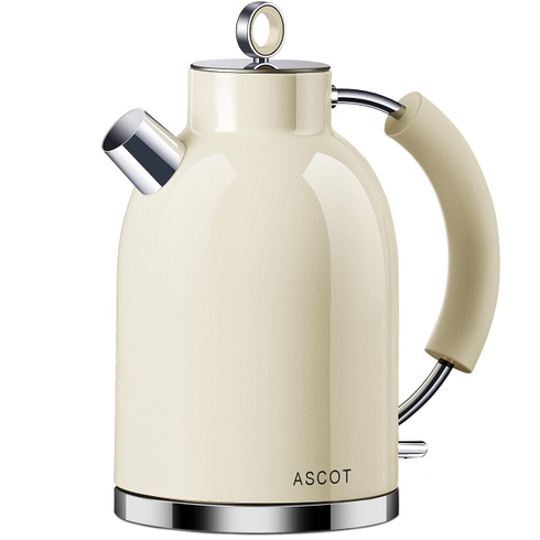 ASCOT Kettle Electric, Cordless-Fast-Boil,