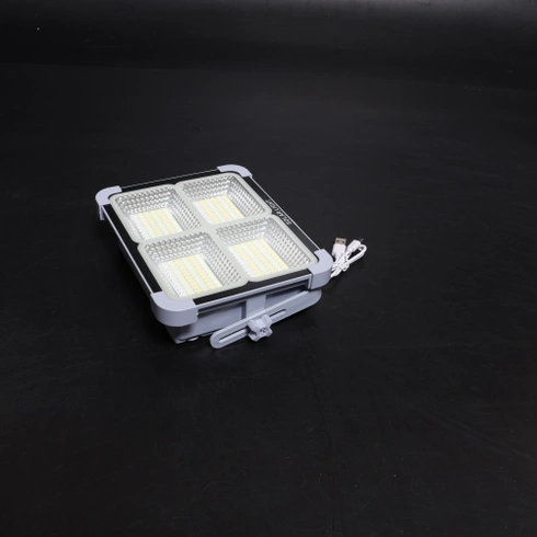 LED stavebný reflektor Fosingut sivý