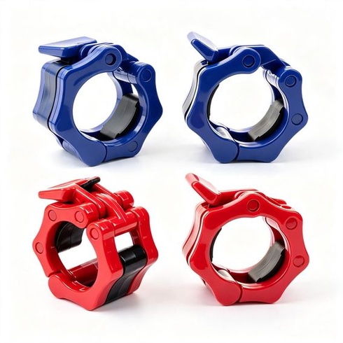 Objímky na činky, 4 kusy, rýchloupínacie pre činky 25 mm, svorky na činky, objímky na činky,