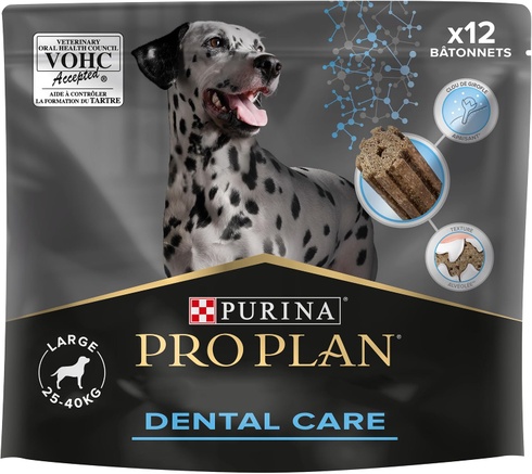 Maškrty pre psov Pro Plan osviežujú dych