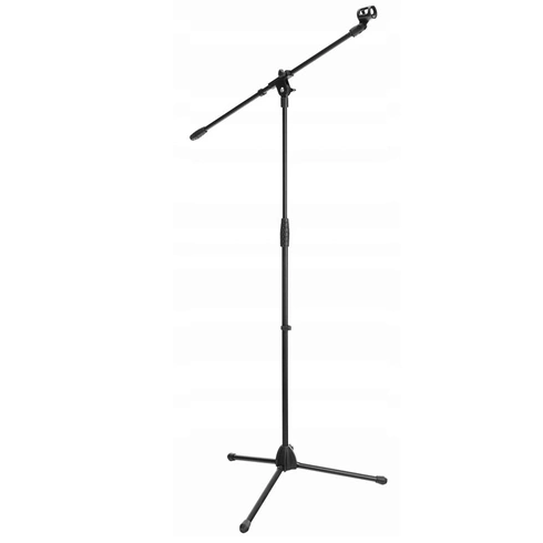 Mikrofónny stojan MBS-01 so šibenicou a svorkou, čierny - A
