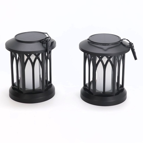 Solárne čierne lampy GEARLITE