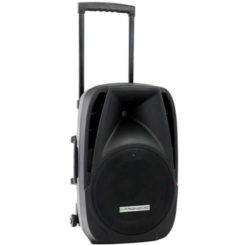 Aktívny box s akumulátorom, MP3, bluetooth, 200 W, čierny - B