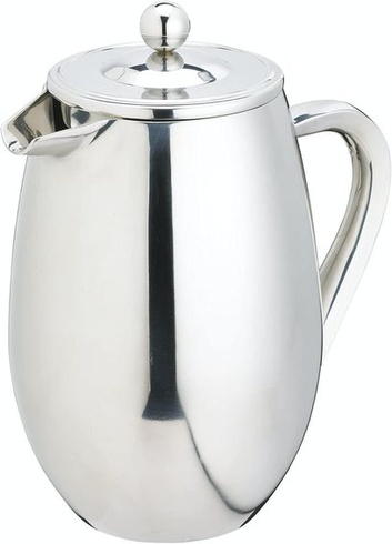 Dvoustěnná izolovaná konvice La Cafetière z nerezové oceli na 3 šálky, nerezová ocel, stříbrná
