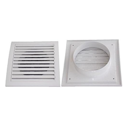 Ventilačná mriežka 190×190 mm, Ø 125 mm