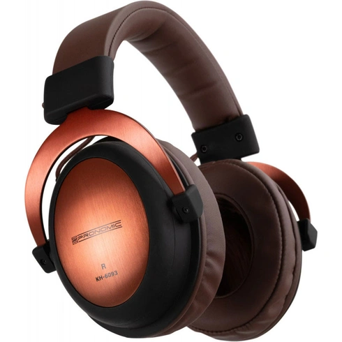 Štúdiové slúchadlá KH-6093 KU, hnedé - A
