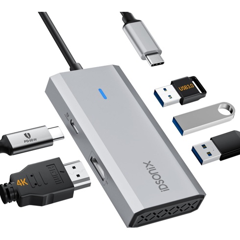 USB HUB IDsonix IDPW-5P-SV