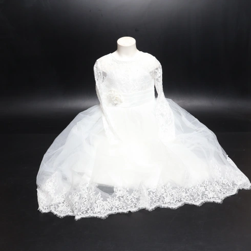 Detské Vintage dlhé šaty Aibaowedding