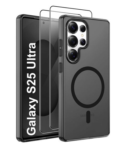 Puzdro Gritup pre Samsung Galaxy S25 Ultra: s HD ochrannými fóliami na displej*2 [Kompatibilný s