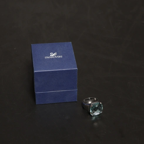 Dámsky strieborný prsteň Swarovski priemer 15mm