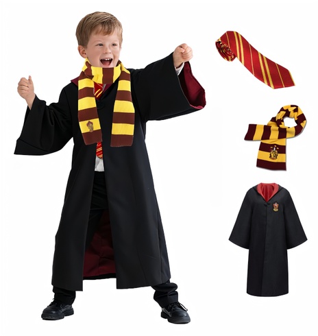 Detský kostým Harry Potter s doplnkami Exclusive 122-134 L
