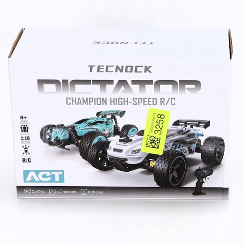 Tecnock auto na diaľkové ovládanie pre deti, 1:18 vysokorýchlostné 20 km/h RC auto 2WD RC bugina, 2,4