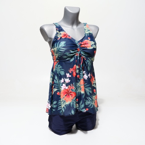 Dámske elegantné plavky UMIPUBO Tankini s lemovaním a topom, plus size, letné elegantné plavky,