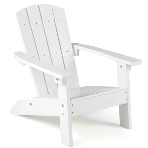 Detská stolička Adirondack NP13053WH-1, sklon 105 °, nosnosť 75 kg, biela - A