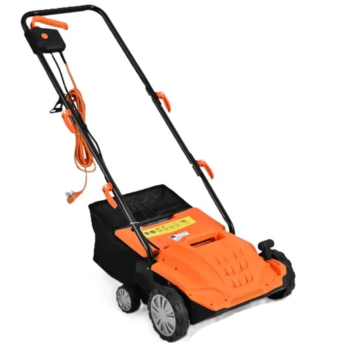 Elektrický vertikutátor ET1414DE-OR, 2 v 1, 1500 W, 32 cm, oranžovo/čierna - A