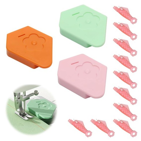 Magnetické vodítko švov pre šijacie stroje, 3dielne