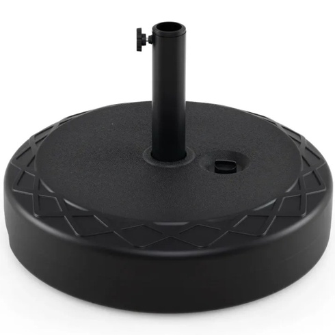 Podstavec slnečníka NP13051DK, 26-52 kg, pre tyče 39-49 mm, čierny - A