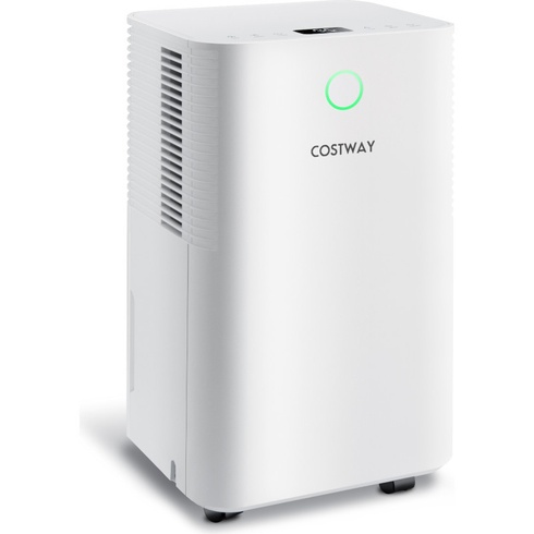 Mobilný odvlhčovač vzduchu ES10103DE-WH, 12 l/deň, 2 l nádržka, biely - A