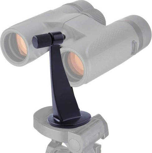 Stativový adaptér pro dalekohled, kovový stativový držák pro dalekohled, černý, funkce stabilizace,