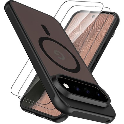 Magnetické pouzdro AOKUMA Google Pixel 11 Pro XL 5G pro MagSafe, se 2 ochrannými fóliemi z