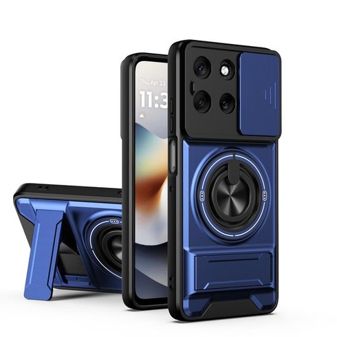 Púzdro na telefón pre Motorola Moto G56 5G, nárazuvzdorné ochranné púzdro s krytkou objektívu,