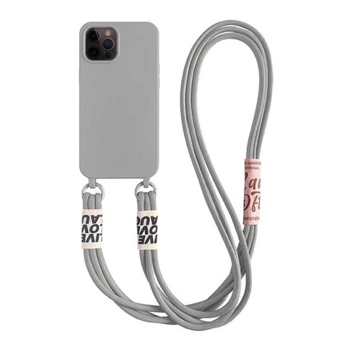Pouzdro na iPhone 11 Pro, Ochranné pouzdro s náhrdelníkem (odnímatelné), Silikonové pouzdro se
