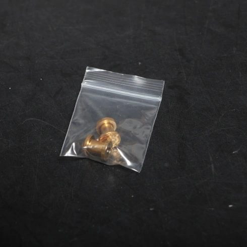 Piercing ucha Vankula, 1 pár, rozšířené ušní tunely, nerezová ocel pro muže a ženy, 6mm (2G), zlaté