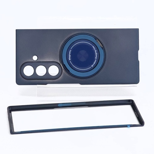 Puzdro COQUE pre Samsung Galaxy Z Fold 7, tenký štýlový kryt s fóliou, skladacie puzdro na telefón