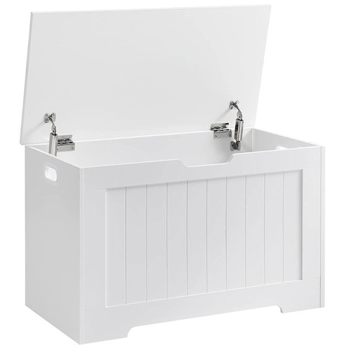 Truhla s úložným priestorom LSB061T10V1, 76 x 48 x 40 cm, biela - B