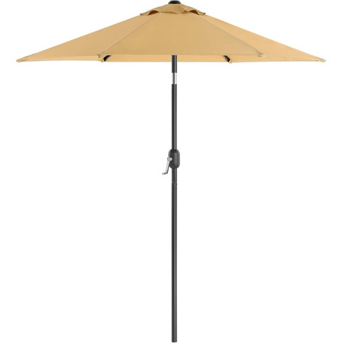 Záhradný slnečník GPU202K01, 200 cm, UPF 50+, s náklonom 30 °, taupe - B