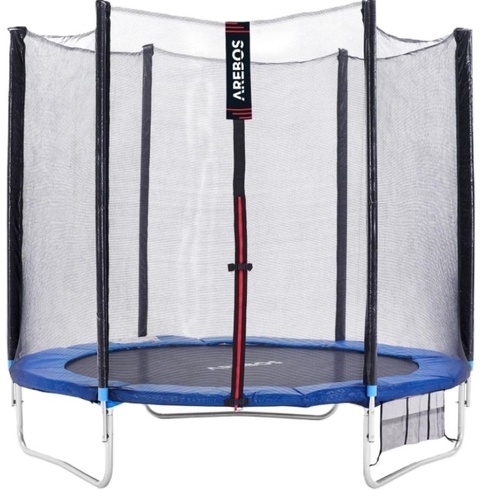 Záhradná trampolína, 244 cm, modro/čierna - B