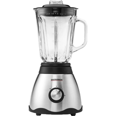 Stojací mixér, pulzný spínač, drvenie ľadu, 850 W, 1,5 l, strieborný - B