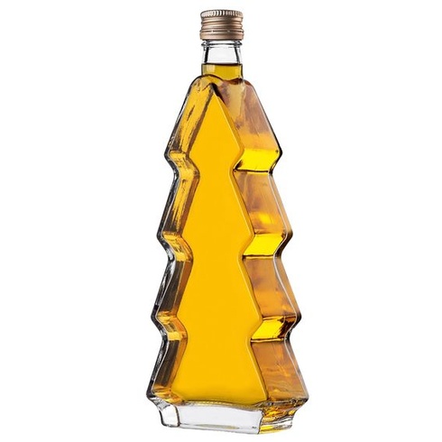 KADAX 500ml sklenené fľaše so skrutkovacím uzáverom – prázdne fľaše na plnenie džúsom, likérom,