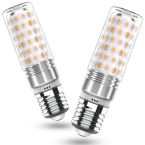 Auting LED E27 teplá bílá 1400 lumenů, 2 kusy 10W E27 LED žárovky, náhrada za konvenční 100W-140W