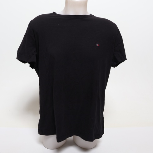 Pánske tričko Tommy Hilfiger veľ. XXL čierne