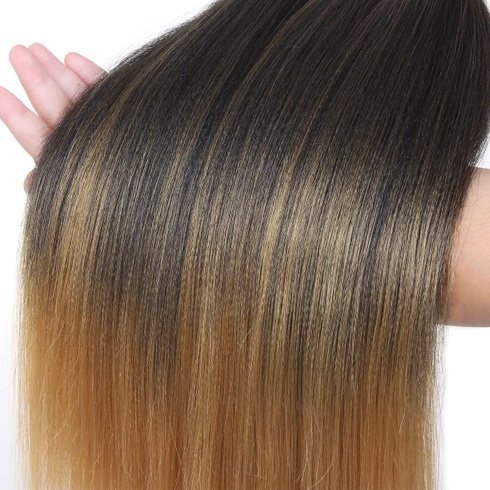 Predĺženie vlasov XTrend hnedé ombre set 8ks