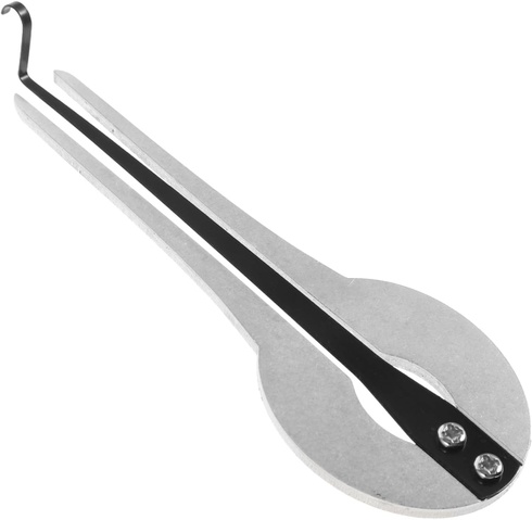 Čelistní harfa Abaodam stříbrná, 12,5 cm