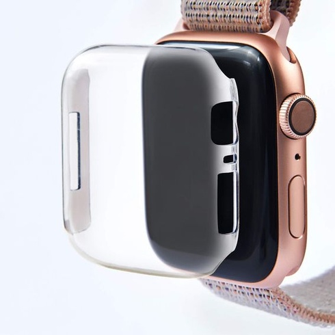 Kompatibilní s pouzdrem Apple Watch 40mm 44mm, ultratenké pevné PC pouzdro s ochranným krytem,