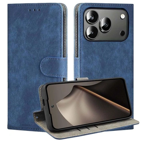 Kožený kryt na telefón pre Honor 600 Pre 5G/ Honor 600 5G, peňaženka s RFID ochranou, magnetické