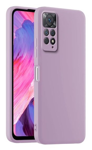 HULLIN Farebný silikónový kryt na telefón, kompatibilný s Redmi Note 11 Pro (4G) / 11 Pro 5G / 12