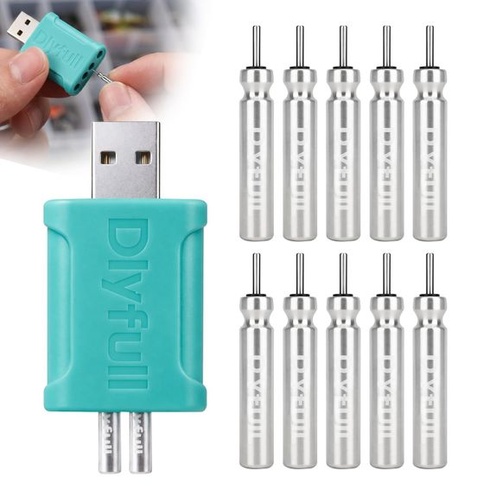 Mineup 10dielna LED plaváková batéria pre rybárov, dobíjacia batéria CR 425 pre rybárske plaváky, 3,7V