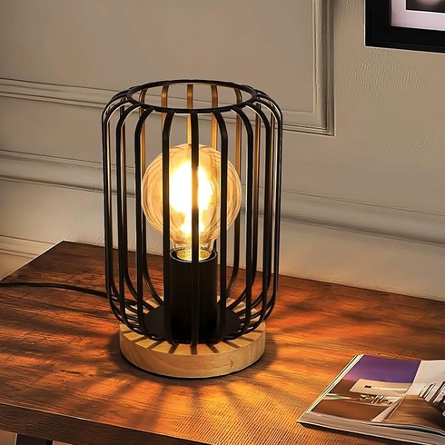 Stolová lampa Comely čierna