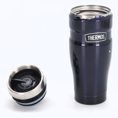 Tmavomodrá termoska Thermos 470 ml