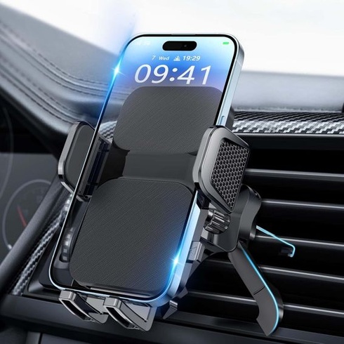Držák telefonu do auta Brencco, držák do větrací otvoru, otočný o 360 ...