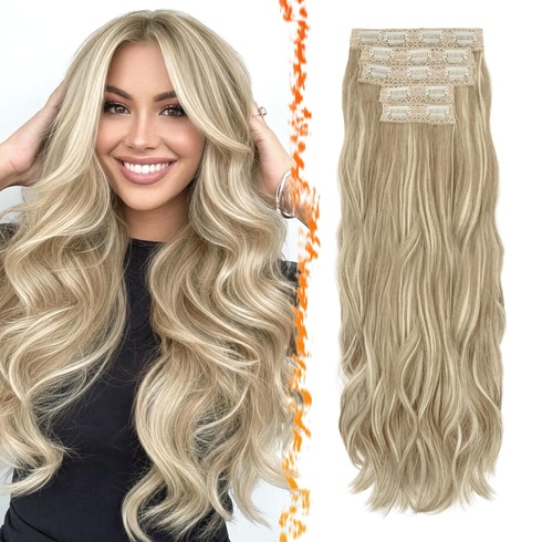 Prodloužení vlasů BARSDAR Dirty Blond Balayage