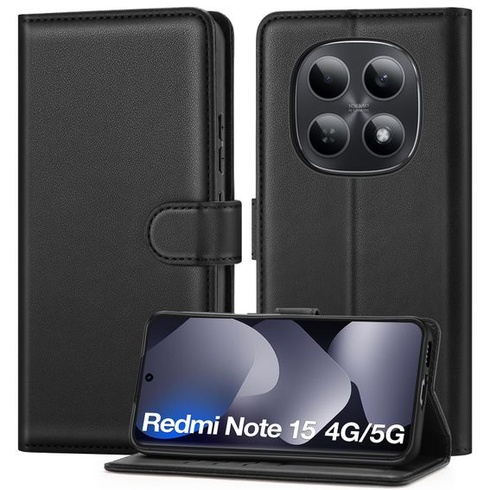 Puzdro ivencase pre Xiaomi Redmi Note 15 5G/4G, čierne